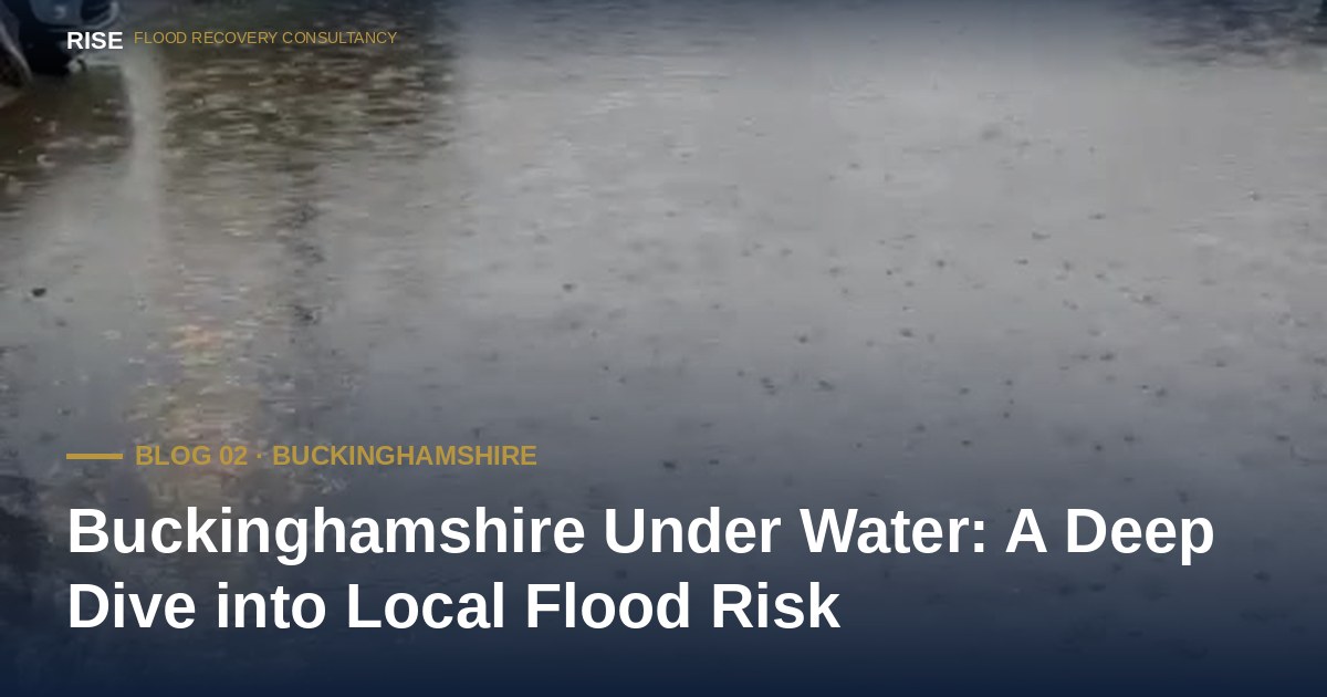 Flooding in Buckinghamshire