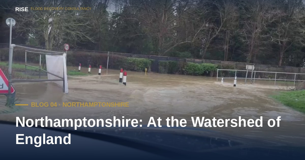 Flooding in Northamptonshire