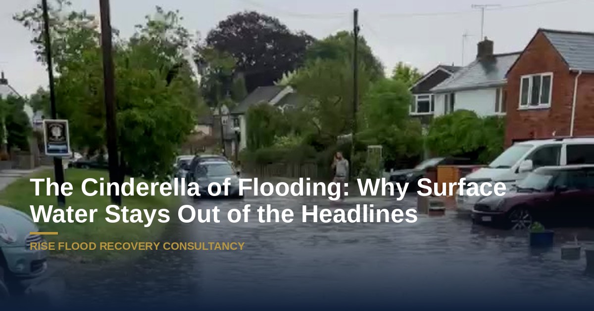 Surface water flooding